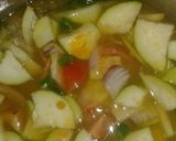 A picture of step 1 of Sambhar.