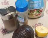 Cukkini palacsinta, fűszeres avokádó töltelékkel recept fázis 4 fotója