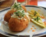 Foto del paso 4 de la receta: Yuca-papa rellena
