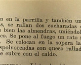 Foto del paso 2 de la receta: Sopa habanera con almendras