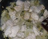 Une image de l'étape 3 de Quiche poulet chou pommes de terre et boursin.