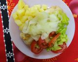 Foto del paso 10 de la receta: Arrollados de pollo con ensaladas varias y postre para esperar el nuevo año
