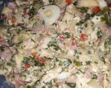 Foto del paso 7 de la receta: Relleno 1 para los calzones. (De pollo y verdura)