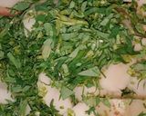 A picture of step 3 of Aloo methi ki sabji.