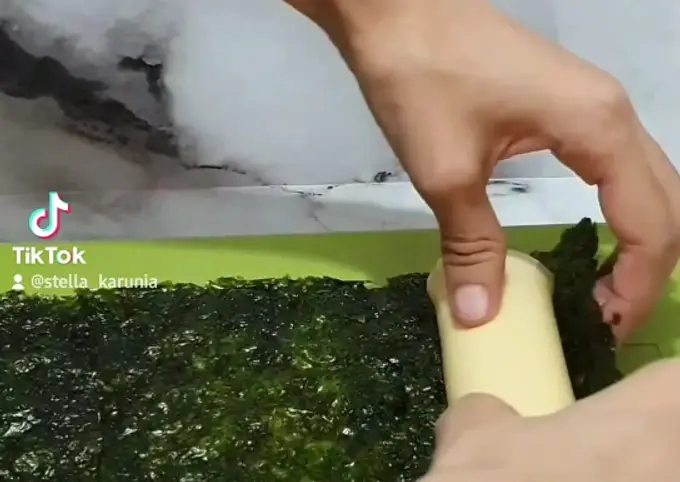 Langkah-langkah untuk membuat Cara bikin Tofu Nori Teriyaki (Seaweed Tofu)