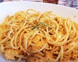 A picture of step 9 of Pepetama (Egg and Garlic Pasta).