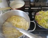 Foto del passaggio 4 della ricetta Timballo di tagliatelle e verza