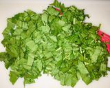 A picture of step 2 of Watercress salad.
