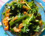 A picture of step 4 of Sponge gourd Masala.