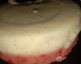 A picture of step 12 of Beetroot semolina double colour dhokla.