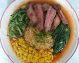 Foto langkah ke 7 dari resep Miso Ramen Sapi Panggang.