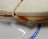 Foto del paso 6 de la receta Sándwich con 3 quesos y tomate