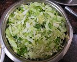 A picture of step 1 of पत्तागोभी,आलू,गाजर की सूखी सब्जी.