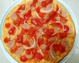 Foto langkah ke 5 dari resep pizza teflon.