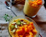 A picture of step 5 of Mango Coconut Overnight Oats.