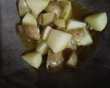 A picture of step 3 of Raw Jackfruit Curry Odisha Style.