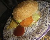 A picture of step 6 of McDonald's McCrispy.