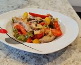 Foto del paso 4 de la receta: Salteado de ternera con pimientos tricolor y champiñones