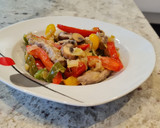 Foto del paso 4 de la receta: Salteado de ternera con pimientos tricolor y champiñones