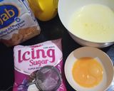 A picture of step 2 of Vanilla cake.