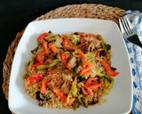 Foto del paso 11 de la receta: Quinoa con brócoli y pimientos asados