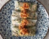 A picture of step 9 of 🍒Banh Cuon: Vietnamese Steamed Rice Rolls Adapted with Spring Roll Wrappers🍒.