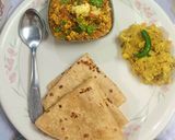 A picture of step 5 of Paneer Bell Pepper Bhurji.