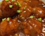 A picture of step 5 of Veg Manchurian.