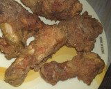 A picture of step 5 of Simple KFC chicken.