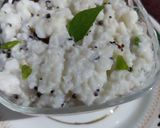 A picture of step 3 of Curd Poha.