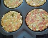 A picture of step 2 of Falari sabudana disk chaat.