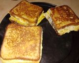 Foto del paso 2 de la receta: Sándwich de huevo con paleta y queso