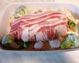 Fetás csirke zöldség ágyon recept fázis 3 fotója