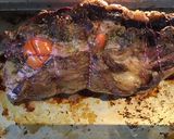 A picture of step 5 of California Farm Stuffed Leg of Lamb.