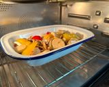 A picture of step 3 of Oven-Baked Three Cup Chicken.