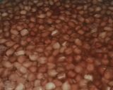 A picture of step 1 of Jhat pat chanay chaat.