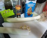 Foto del paso 1 de la receta Porrada, crema de puerros en salsa de almendras