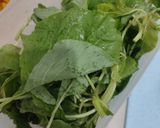 Foto langkah ke 1 dari resep Sayur Bening Bayam Labu Jipang.