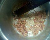 A picture of step 2 of Stir fried Kales with eggs.