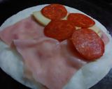 Foto del paso 1 de la receta: Sincronizadas casi pizza