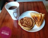A picture of step 10 of Banana-oat pancakes.