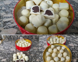 Foto del paso 8 de la receta: Bombones de chocolate blanco con relleno de ganache de naranja