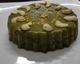 A picture of step 7 of Banana leaf Halwa.