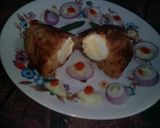 A picture of step 12 of Egg stuff potato soyabean Nargisi.
