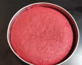 Foto langkah ke 4 dari resep Cake Red Velvet.