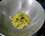 A picture of step 3 of Red Amaranthus Stir -Fry.