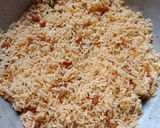 A picture of step 5 of Peanut Rice.