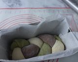 【純素無油】三色吐司的食譜步驟8照片