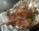 A picture of step 7 of Garlic, Rosemary and Parsley Lamb.