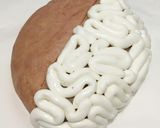 Foto del paso 10 de la receta: Tarta de cerebro para Halloween